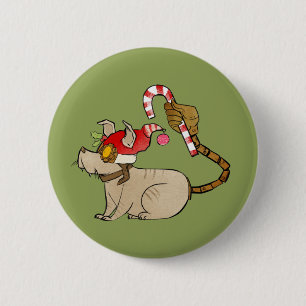 Badge Rond 5 Cm 4 petits monstres - logo de vacances de Tesla