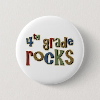 Badge Rond 5 Cm 4ème Roches quatrième de catégorie