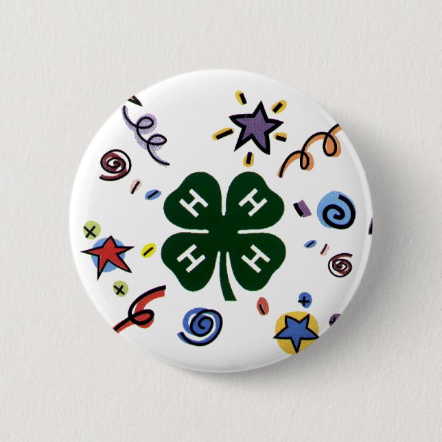 BADGE ROND 5 CM 4H ! (Devant)