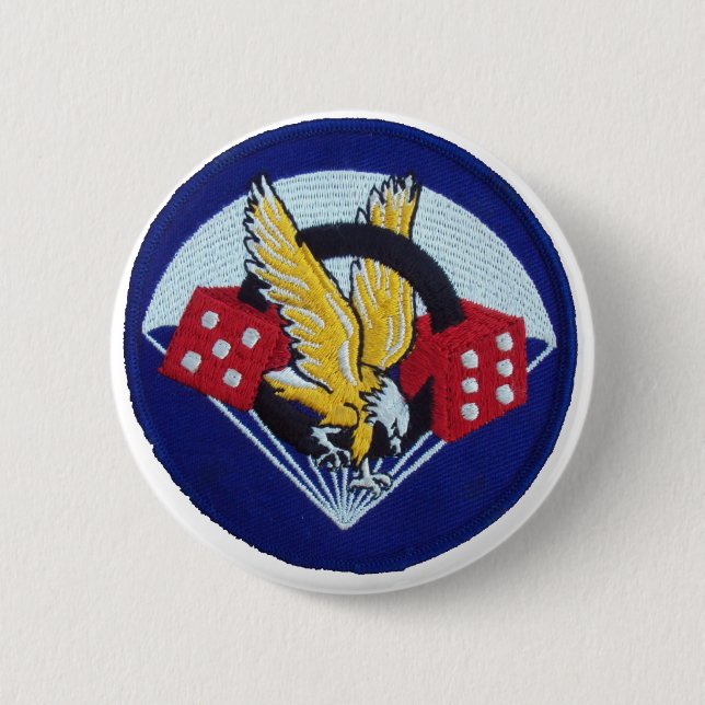 Badge Rond 5 Cm 506e Parachute Infantry Régiment (Devant)