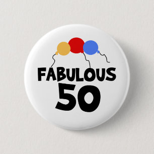 Badge Rond 5 Cm 50 fabuleux