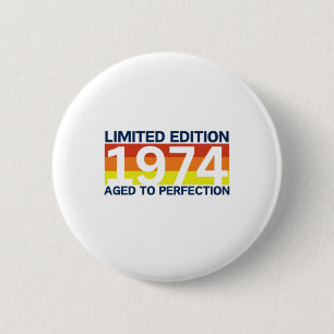 Badge Rond 5 Cm 50e anniversaire