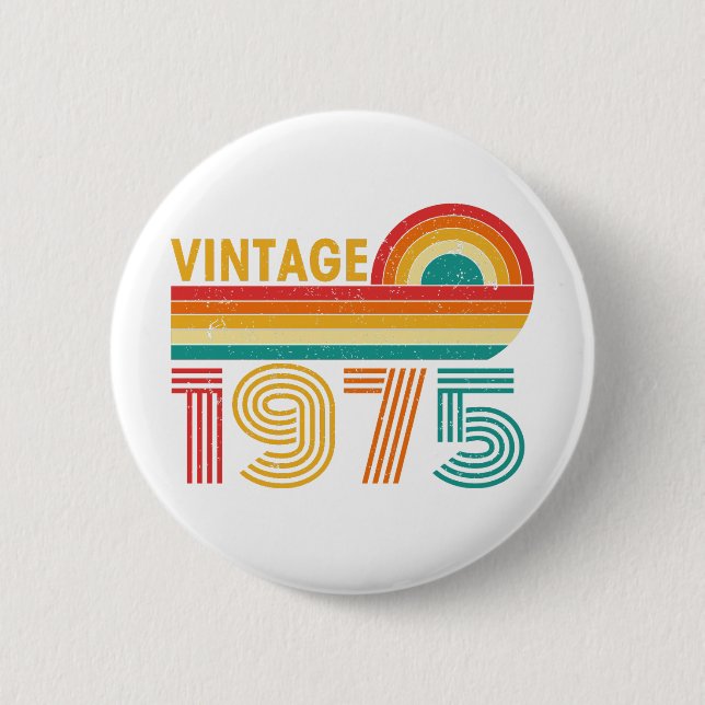 Badge Rond 5 Cm 50e anniversaire (Devant)