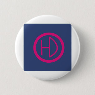 Badge Rond 5 Cm 51e Division d'infanterie des Highlands