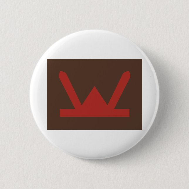 Badge Rond 5 Cm 53e division d'infanterie galloise (Devant)