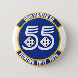 Badge Rond 5 Cm 55e escadron de chasse