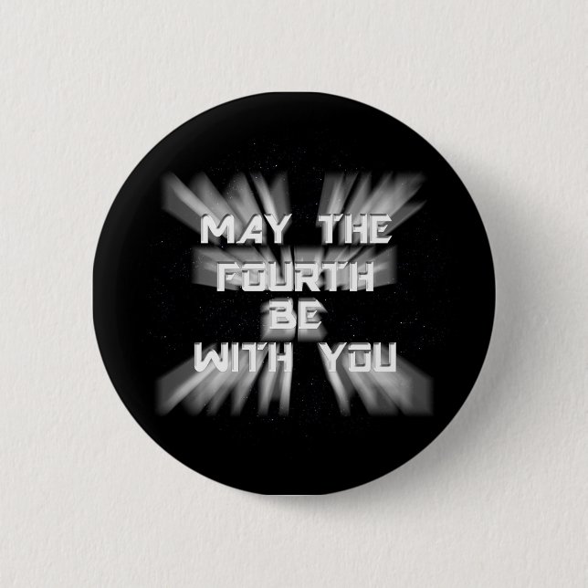 Badge Rond 5 Cm 5-4 mai (Devant)