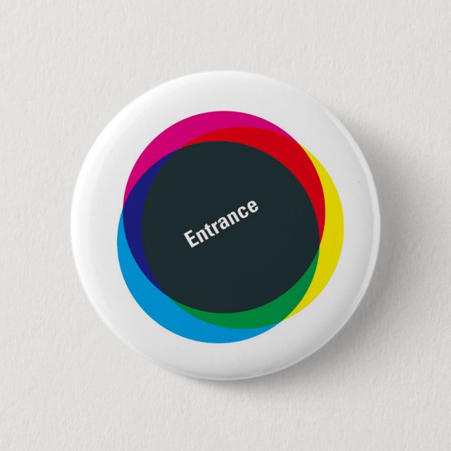 Badge Rond 5 Cm 5.7cm Can batch [Grid] (Devant)