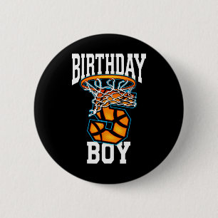 Badge Rond 5 Cm 5e anniversaire Basketball 5 ans Enfants Cadeau