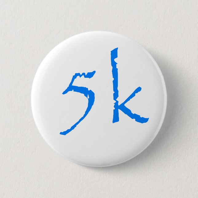 Badge Rond 5 Cm 5k (Devant)