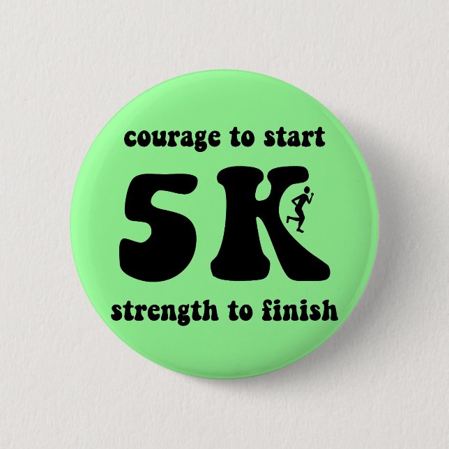 Badge Rond 5 Cm 5K inspiré (Devant)