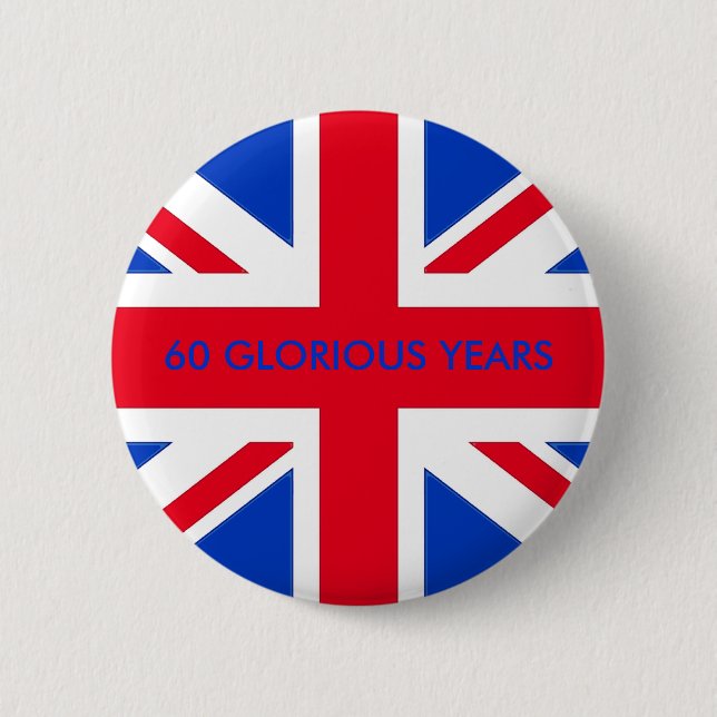 BADGE ROND 5 CM 60 ANNÉES GLORIEUSES (Devant)
