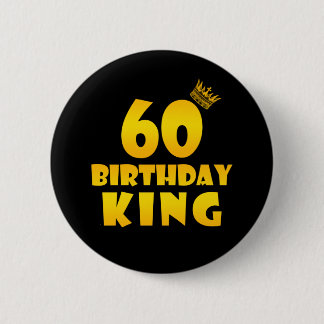 Badge Rond 5 Cm 60e anniversaire Cadeau pour 60 ans Anniversaire R