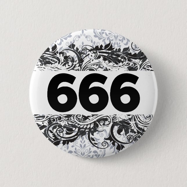 BADGE ROND 5 CM 666 (Devant)