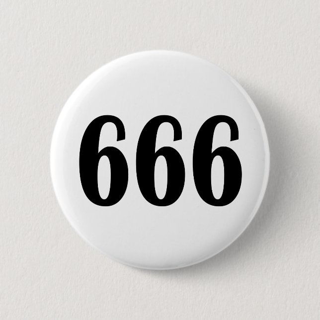 BADGE ROND 5 CM 666 (Devant)