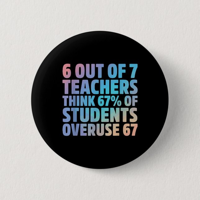 Badge Rond 5 Cm 67 Citation  (Devant)