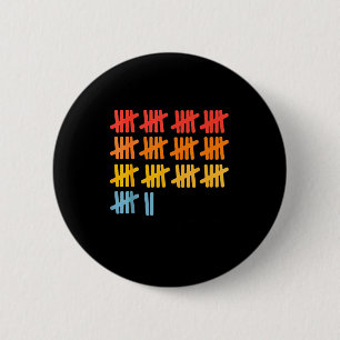 Badge Rond 5 Cm 67 comptage professeur de mathématiques mathématiq