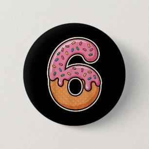 Badge Rond 5 Cm 67 Costume Duo Halloween Assorti Numéro 6 Et 7 I