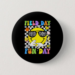 Badge Rond 5 Cm 67 journée de terrain journée amusante six sept vi
