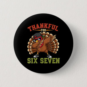Badge Rond 5 Cm 67 Meme de Thanksgiving Drôle de dinde reconnaissa