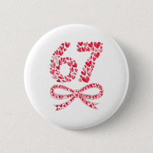 Badge Rond 5 Cm 67 Meme du cœur de la Saint-Valentin – Trendy Six
