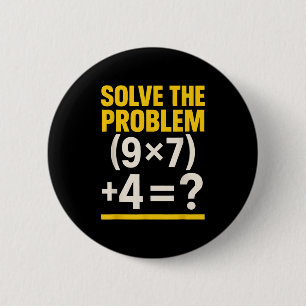 Badge Rond 5 Cm 67 Mème Prof de Maths Drôle École 6-7 Pourriture d