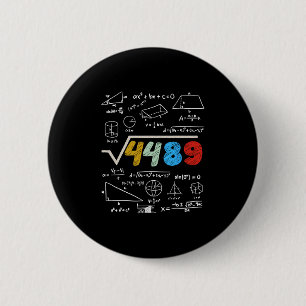 Badge Rond 5 Cm 67 Meme Racine Carrée 4489 Faites Le Calcul Drôle