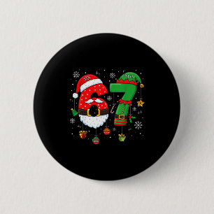 Badge Rond 5 Cm 67 Meme Six Seven Pour Enfants Femmes Hommes Garço