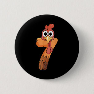 Badge Rond 5 Cm 67 Meme Thanksgiving Day de la dinde drôle duo ass