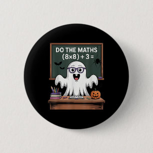 Badge Rond 5 Cm 67 Prof Ghost Halloween Six Seven Mème Faire Le M