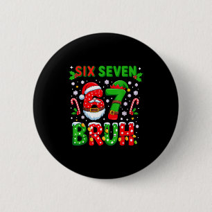 Badge Rond 5 Cm 67 Six Seven Burh Noël 6 7 Meme