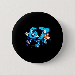 Badge Rond 5 Cm 67 Six Seven Enfants Italiens Brainrot Football 67
