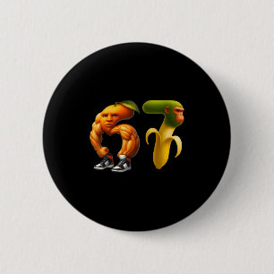 Badge Rond 5 Cm 67 Six Seven Italien Brainrot Meme Couple Correspo
