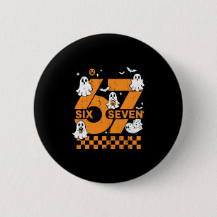 Badge Rond 5 Cm 67 Six Seven Mème Amusant 6 7 Couple Correspondant