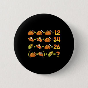 Badge Rond 5 Cm 67 Six Seven Mème Équation De Maths De Thanksgivin