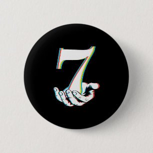Badge Rond 5 Cm 67 Six Seven Mème Tenue de Halloween pour Couple