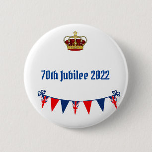 Badge Rond 5 Cm 70e jubilé 2022