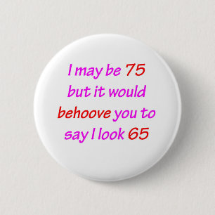 Badge Rond 5 Cm 75 incombez-vous
