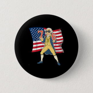 Badge Rond 5 Cm 76 Supérieur à 67 Mème drôle Thomas Jefferson Etat