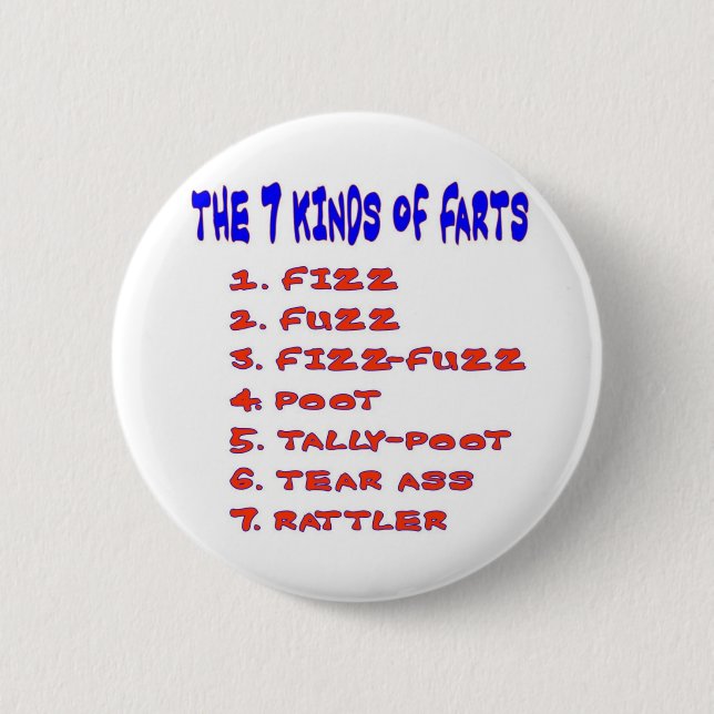 BADGE ROND 5 CM 7 TYPES DE FERTS (Devant)