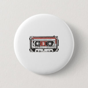 Badge Rond 5 Cm 80s 90s Nostalgic Retro Cette bande Throwback-memo