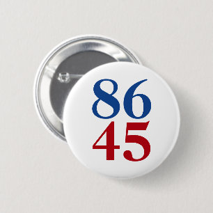 Badge Rond 5 Cm 8645 Anti Trump