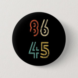 Badge Rond 5 Cm 86 45 Impeach The Peach Destituer l'homme du pouvo