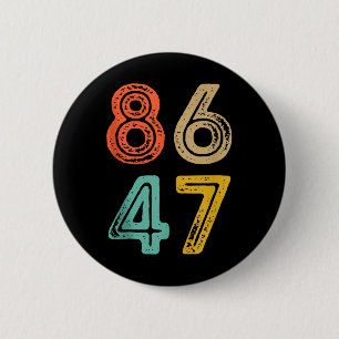 Badge Rond 5 Cm 86 47 Trump contre Trump contre l'échec de Trump e