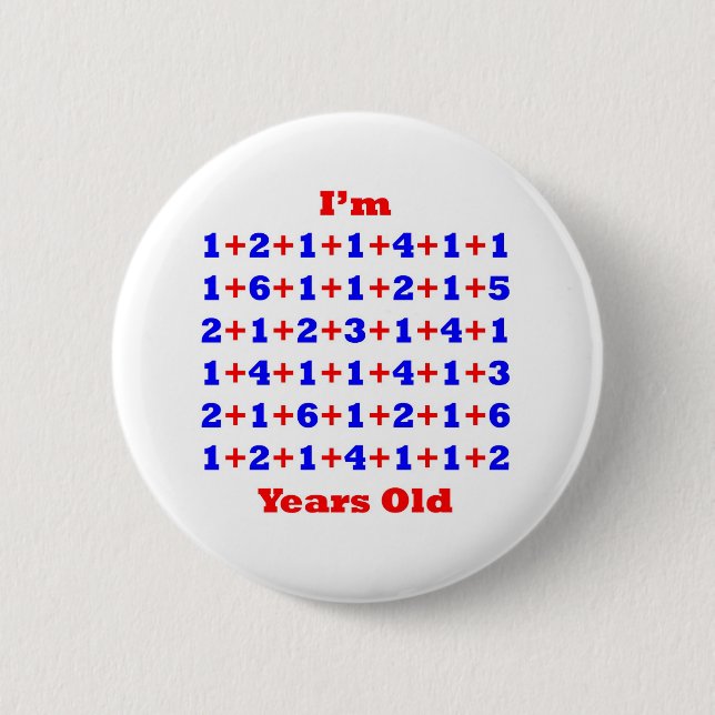 Badge Rond 5 Cm 88 années ! (Devant)