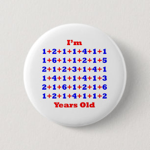 Badge Rond 5 Cm 88 Years old!
