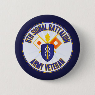 Badge Rond 5 Cm 8ème L'infanterie signalent le Special Req de