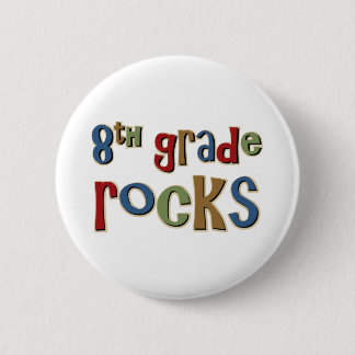Badge Rond 5 Cm 8ème Roches huitième de catégorie