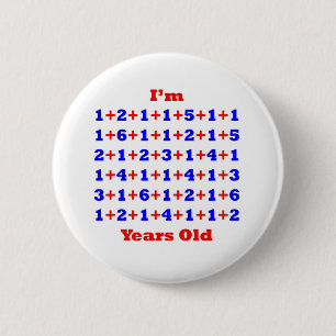 Badge Rond 5 Cm 90 années !