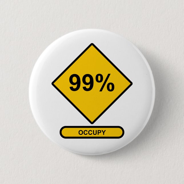Badge Rond 5 Cm 99 % Occupy (Devant)